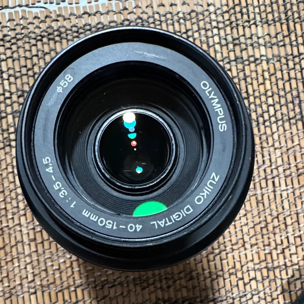 Olympus Black Digital Zoom Lens